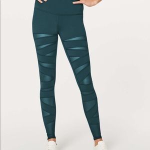 Lululemon Wunder Under Pant, tech mesh